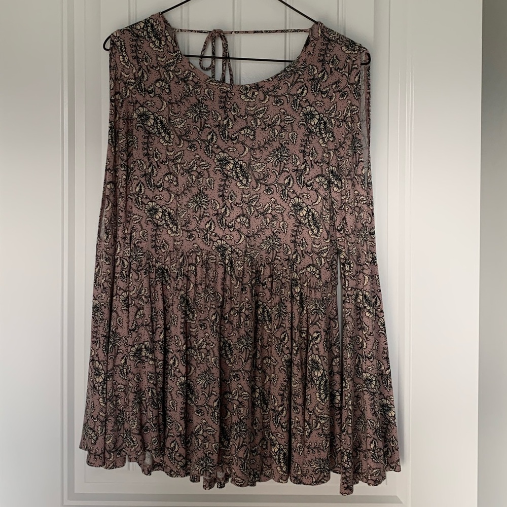 “Soft & Sexy” cold shoulder open back top